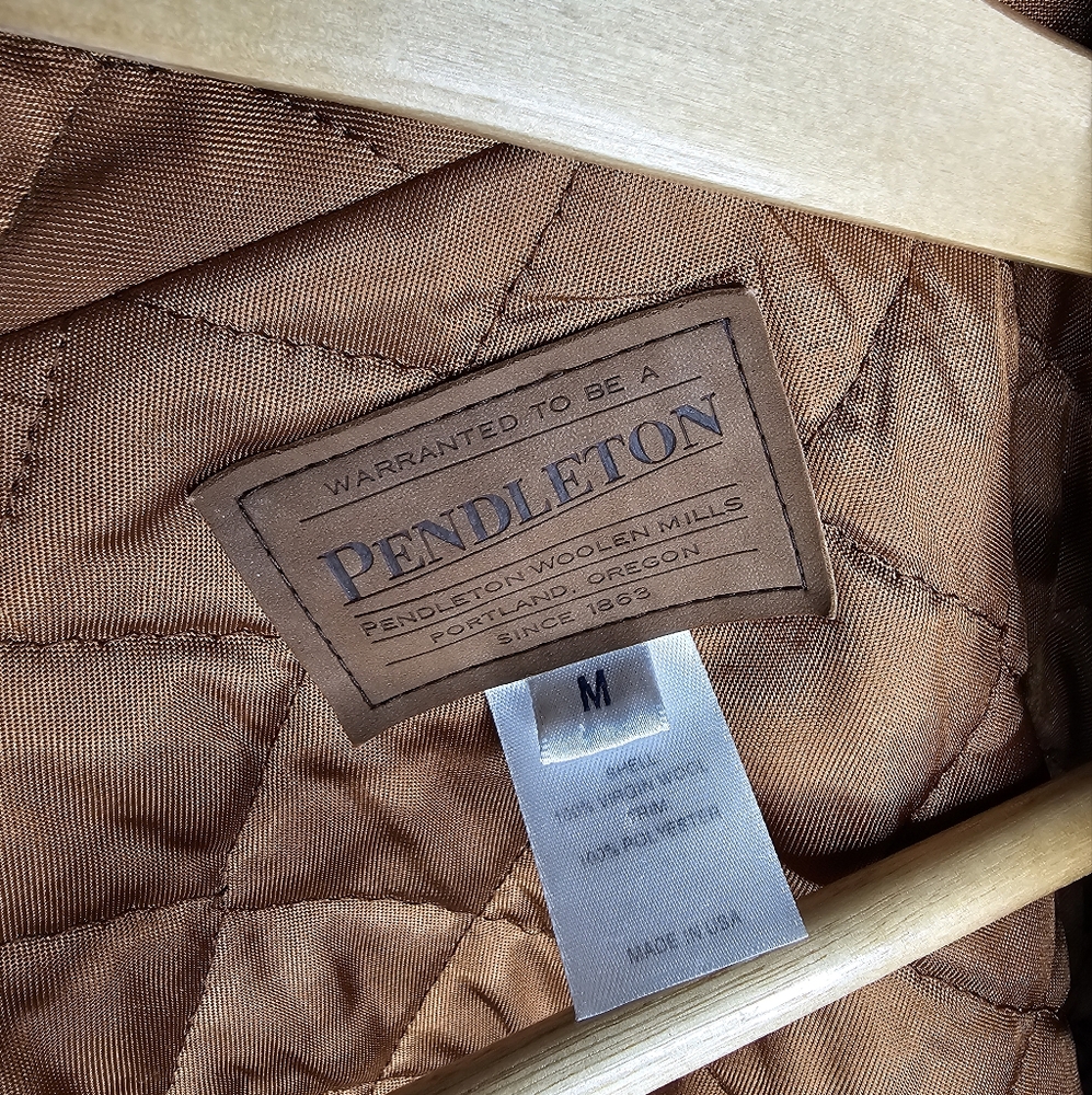 VTG Pendleton Aztec Blanket Jacket - Picture 11 of 16